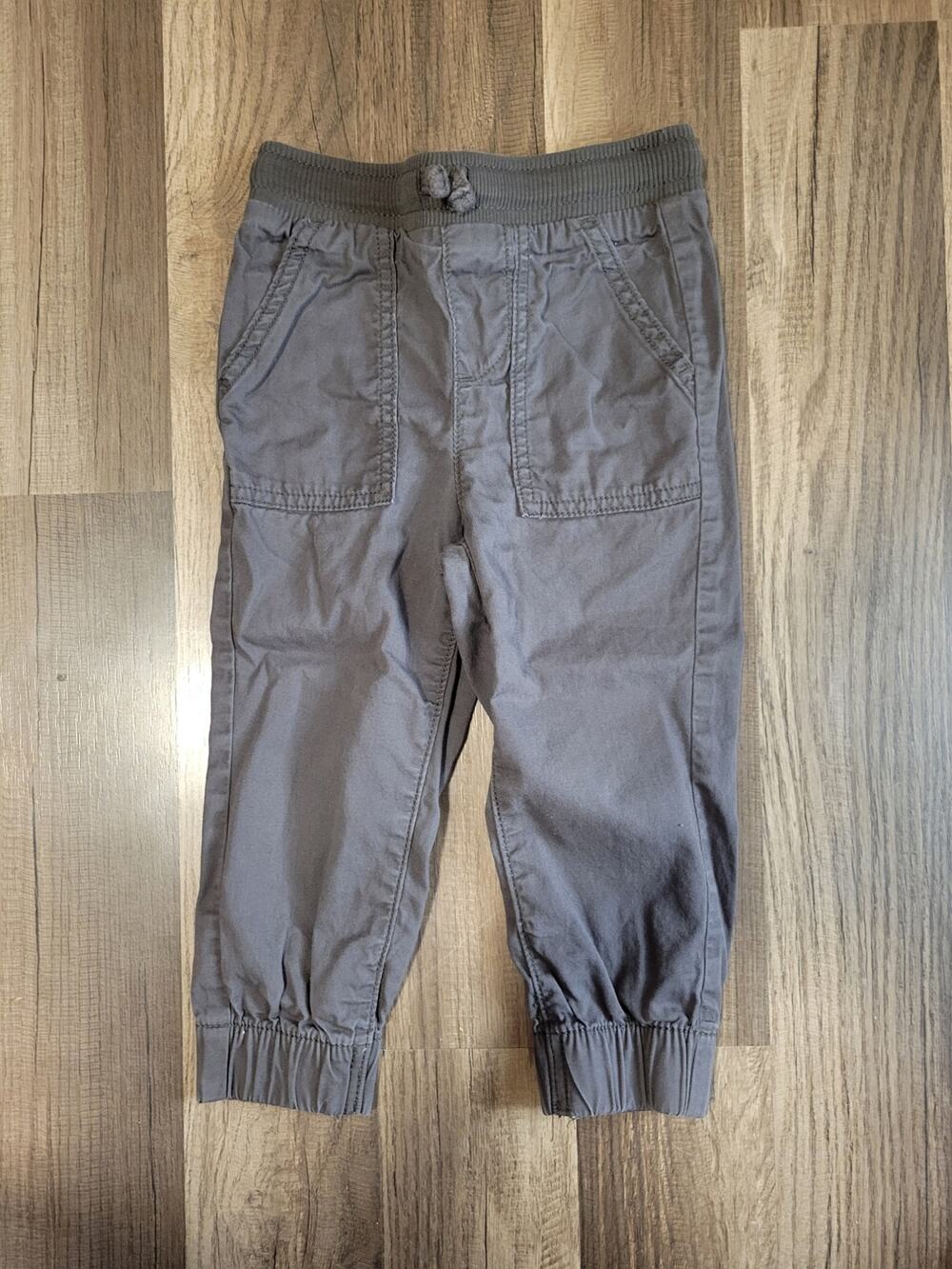 Jumping Beans Charcoal Gray Jogger Pants Toddler Boy Size 2T